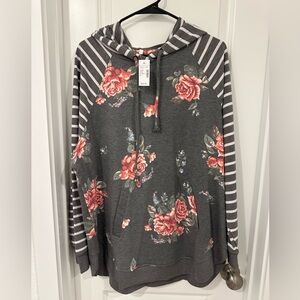Maurice’s flowers hoodie